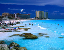 Best Cancun Beaches Gaviota Azul Blue Seagull Beach