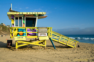 Lifeguard Hut at Zuma Beach