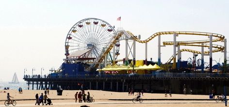 Santa Monica Pier and Amusement Park