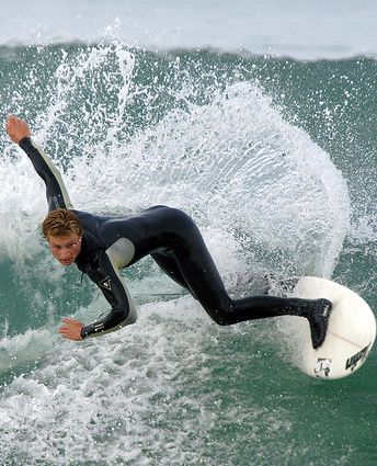 Surfing at Windansea