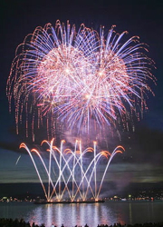 Vancouver Beaches, English Bay or First Beach Fireworks
