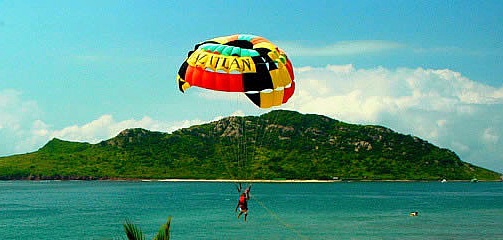 Best Mazatlan Beaches Playa las Gaviotas Parasailing