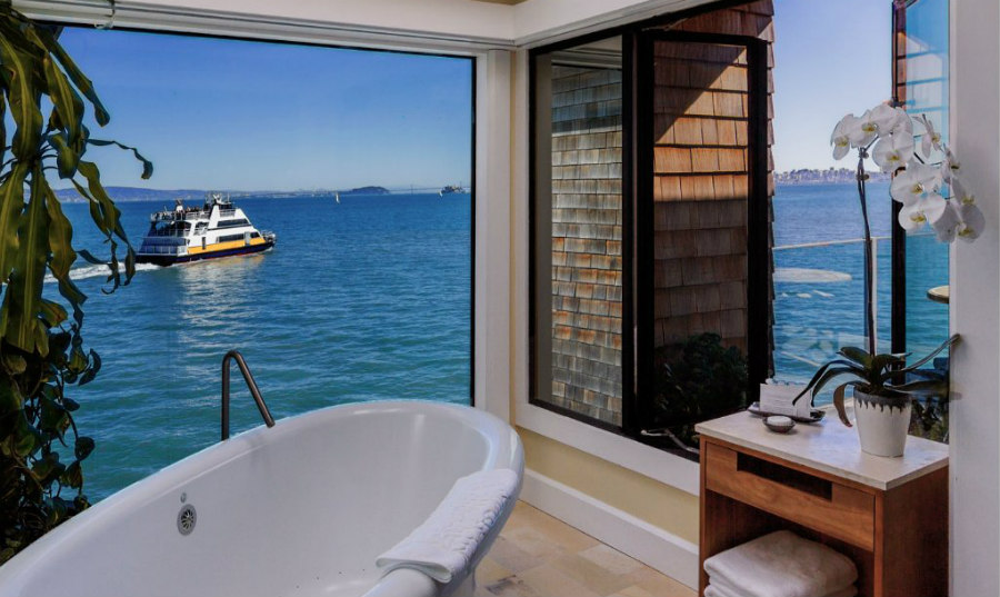 Sausalito Waterfront Hotels: The Inn Above Tide Penthouse Suite