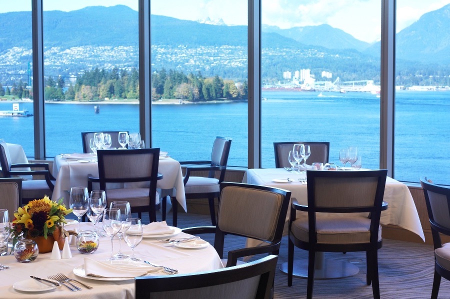 Vancouver Waterfront Restaurants Five Sails