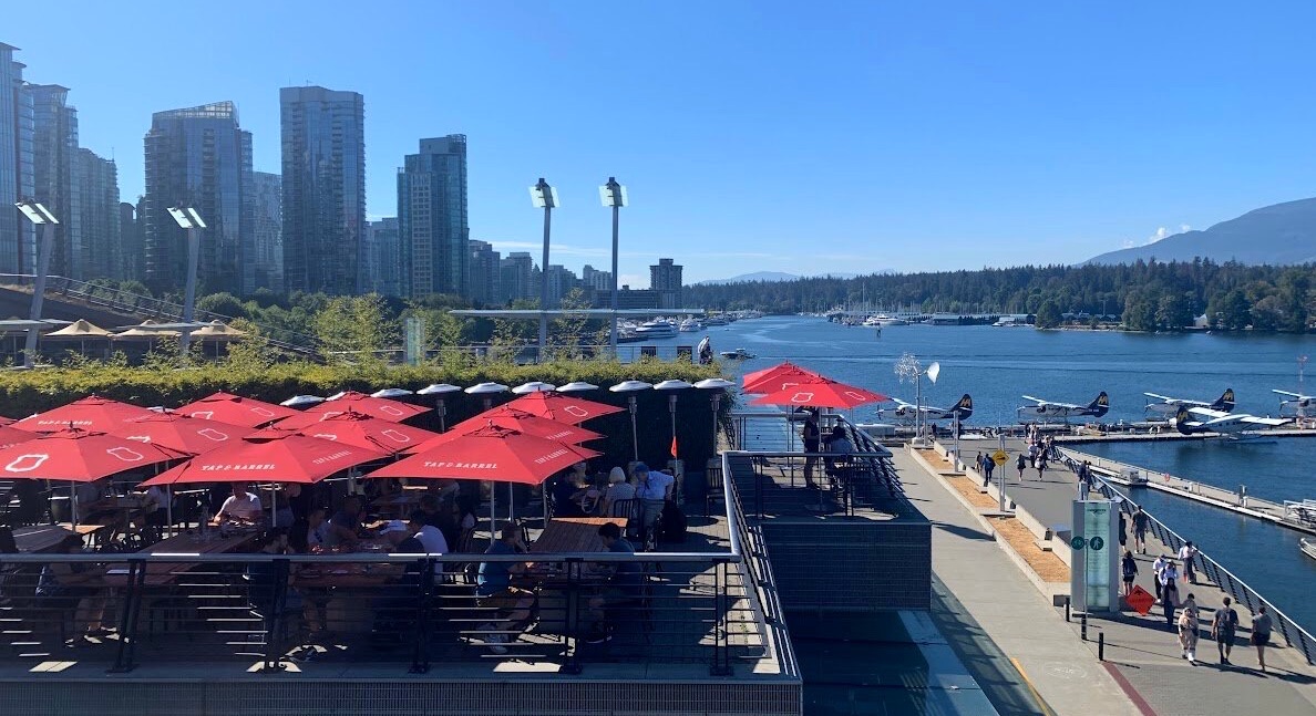 Vancouver Waterfront Restaurants Tap and Barrel Convention Centre
