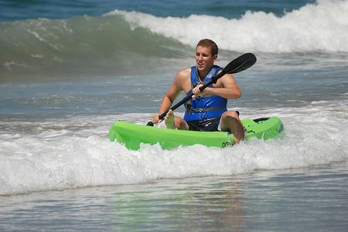 Kayaking at La Jolla Shores