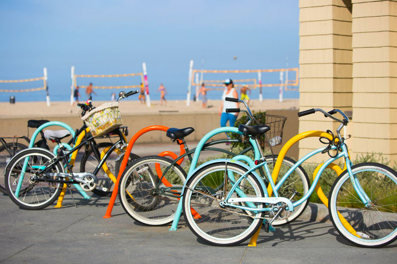 Los Angeles Beach Hotels BeachHouse Bicycles