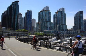 The Vancouver Waterfront Seawall